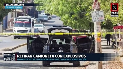 Explosivos en Culiacán y ataques entre criminales desatan pánico en Sinaloa