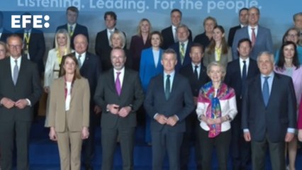 Feijóo participó este martes en el congreso de los populares europeos en Valencia