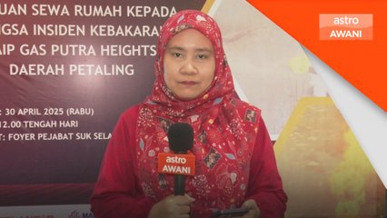 Insiden paip gas: Peruntukan RM46 juta bantu pembinaan semula kediaman