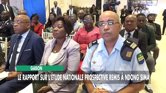 [#Reportage] Gabon : le rapport sur l’étude nationale prospective remis à Ndong Sima