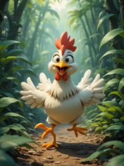 The story of the chicken and the monkey#monkey #story