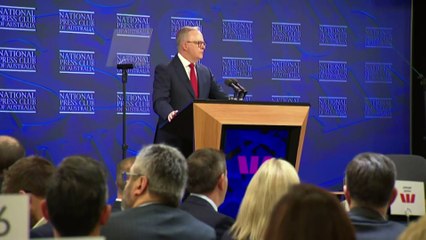 Prime Minister delivers final speech of campaign at National Press Club