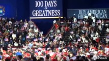 Trump: primi 100 giorni migliori di sempre e siamo solo all'inizio