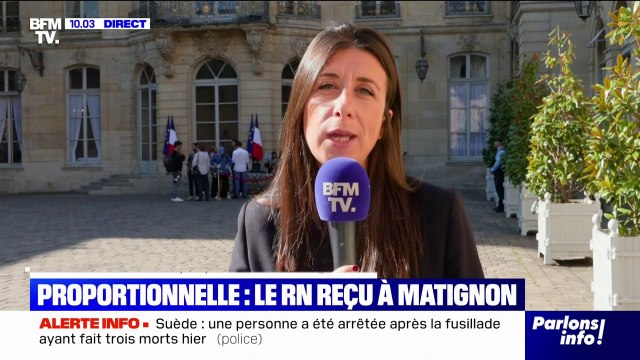 Proportionnelle aux législatives: François Bayrou entame ses consultations avec le Rassemblement national