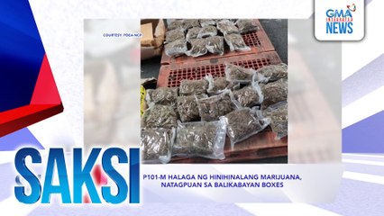 SAKSI RECAP: P101-M halaga ng hinihinalang marijuana, natagpuan sa balikabayan boxes (Originally aired on April 29, 2025)