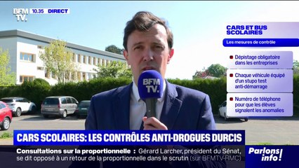 Renforcement des contrôles anti-drogue sur les chauffeurs de bus scolaires: "Ça aurait dû être fait avant", estime le maire de Châteaudun (Eure-et-Loir)