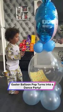 He Popped the Balloon… Then Busted the Cutest Dance Ever!