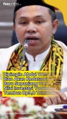 Dipimpin Abdul Wahid! Riau Akan Kedatangan Tol Baru Sepanjang 118 KM, Nilai Investasi Totalnya Tembus Rp9,8 Triliun