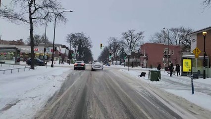 👉 Conduciendo en la Nieve en Montreal ❄️🇨🇦 | Winter Driving in Canada POV 2025
