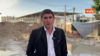 Fratoianni davanti al campo profughi di Jenin: E' uno sterminio, bisogna dire basta