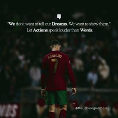 “Chase Greatness: Your Only Limit Is You”