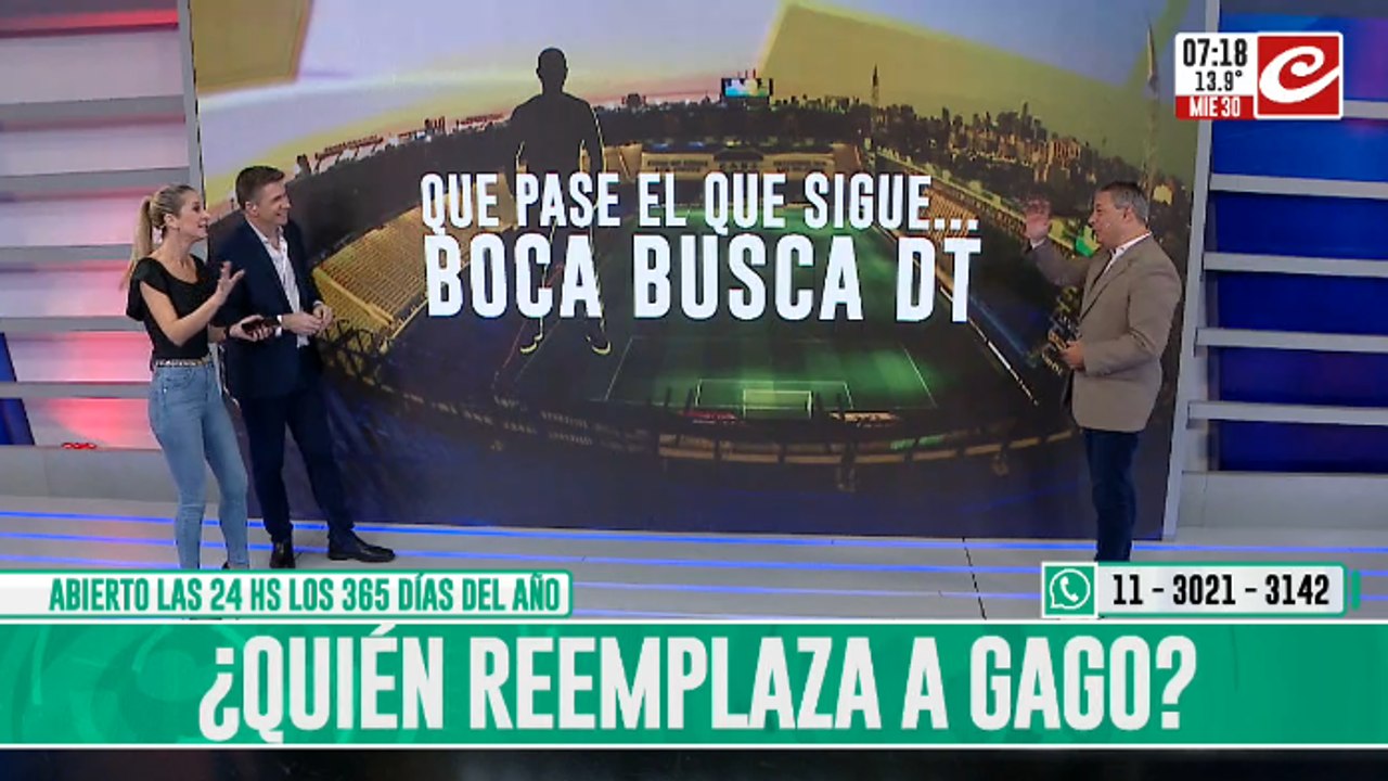 Estos son los principales nombres que suenan para reemplazar a Gago