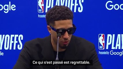 Pacers - Haliburton : "Ce qui s'est passé est regrettable"
