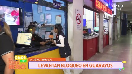 SCZ FLOTAS ESPERAN ORDEN DE TRANSITO PARA SALIR A TRINIDAD TRAS BLOQUEO EN GUARAYOS
