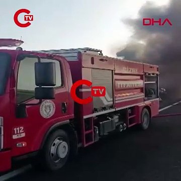 Şırnak’ta seyir halindeki TIR alev alev yandı!