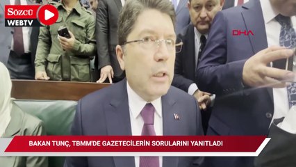 Bakan Tunç gazetecilerin sorularını yanıtladı