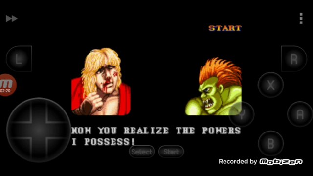 Street Fighter II Turbo: Hyper Fighting Ken vs Blanka Ken é derrotado por Blanka