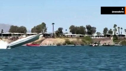 Speedboat Goes Airborne at 200 mph During Desert Storm Event in Arizona – Watch the Stunning Video