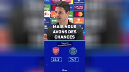 Arsenal - Arteta y croit toujours avant le match retour à Paris !