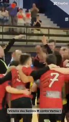 Belle victoire des seniors M contre Vertou !