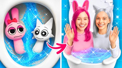 Real Sprunki Live in My House!😱 *Parenting Hacks for Sprunki*