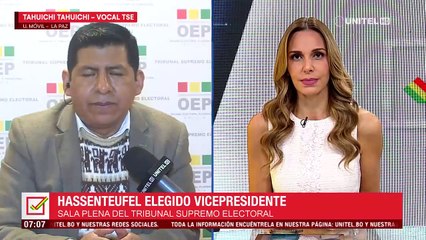 Interinato de Hassenteufel no compromete la elección, señala vocal Tahuichi