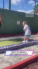 2-Year-Old Nails Hole-in-One—Golf Pros Left Speechless! ⛳😲
