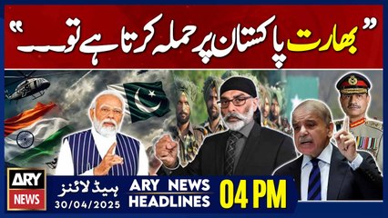 ARY News 4 PM Headlines || 30th April 2025 - Gurpatwant Singh's Huge Statement