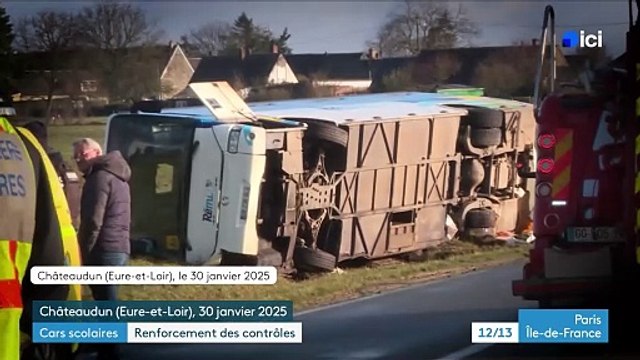 Le ministre des Transports Philippe Tabarot indique que les contrôles de chauffeurs de cars scolaires, notamment pour déceler une éventuelle prise de stupéfiants, allaient être multipliés, de manière inopinée - VIDEO