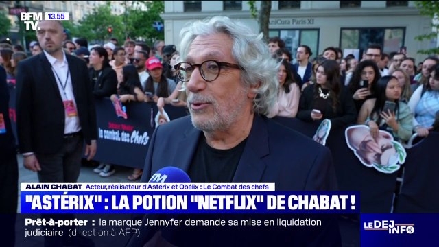 Je les trouve toujours inspirants : Alain Chabat confie ne pas se lasser des personnages d' Astérix et Obélix