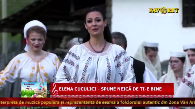 Elena Cuculici - Spune, neica, de ti-e bine (Impreuna de Paste - Favorit TV - 20.04.2025)