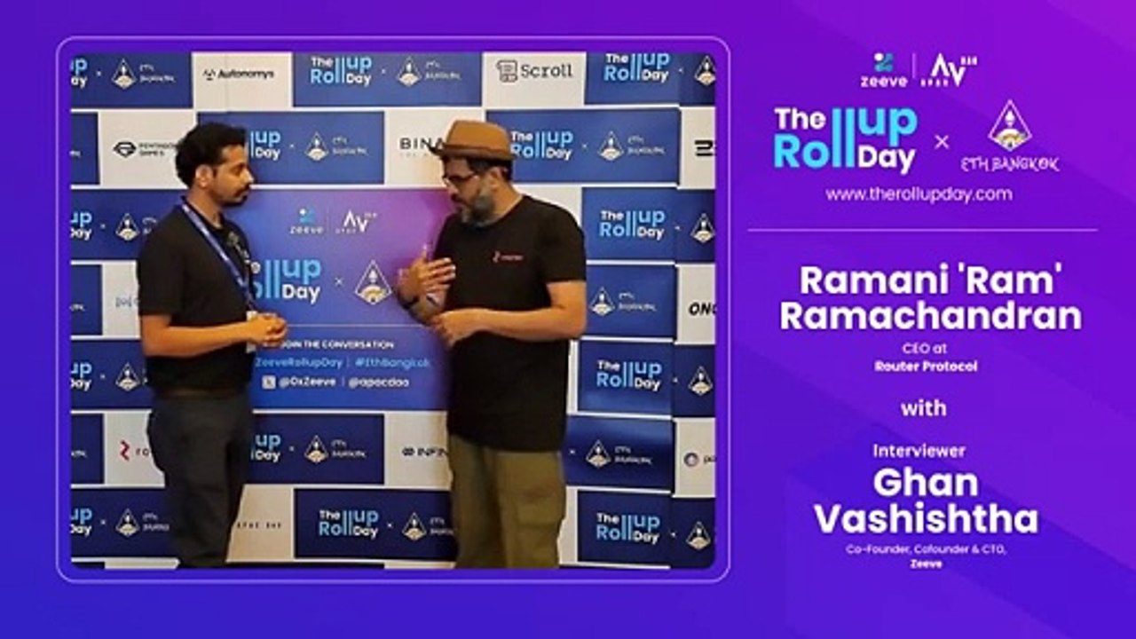 Cryptoman Ramani 'Ram' Ramachandran talks Interoperability, Bridges, and more #Router #Interop