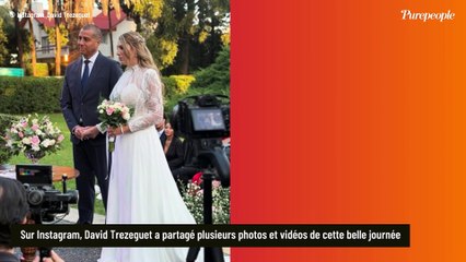 David Trezeguet s'est remarié ! Le champion du monde français a dit oui à sa belle Aldana dans un cadre incroyable