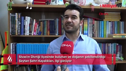 'Şeytan Şehri' olarak biliniyor! Kayalardaki silüetler bölge halkını ürkütüyor