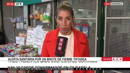 ⚠️ ALERTA SANITARIA POR UN BROTE DE FIEBRE TIFOIDEA