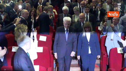Il Presidente Mattarella partecipa all'evento per il 75esimo anniversario della Cisl