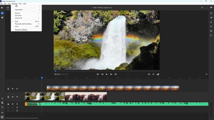 Adobe Premiere Rush 15 Audio Settings