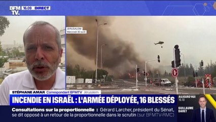 Israël: l'armée déployée pour maîtriser un important incendie en cours dans la région de Jérusalem