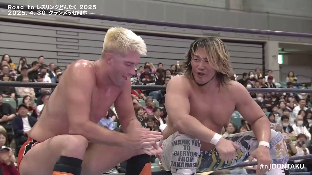 Hiroshi Tanahashi & Toru Yano vs Ryohei Oiwa & Zack Sabre Jr.: Road to Wrestling Dontaku 2025 (4/30/2025)