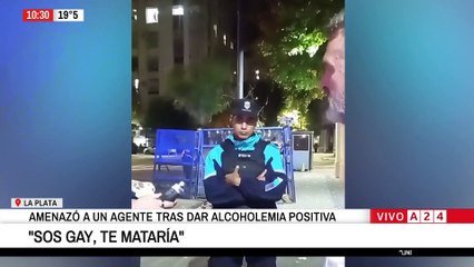 🚨 EL BORRACHO MÁS DESAGRADABLE: CIRCULABA CON 1,35 GRAMOS DE ALCOHOL EN SANGRE