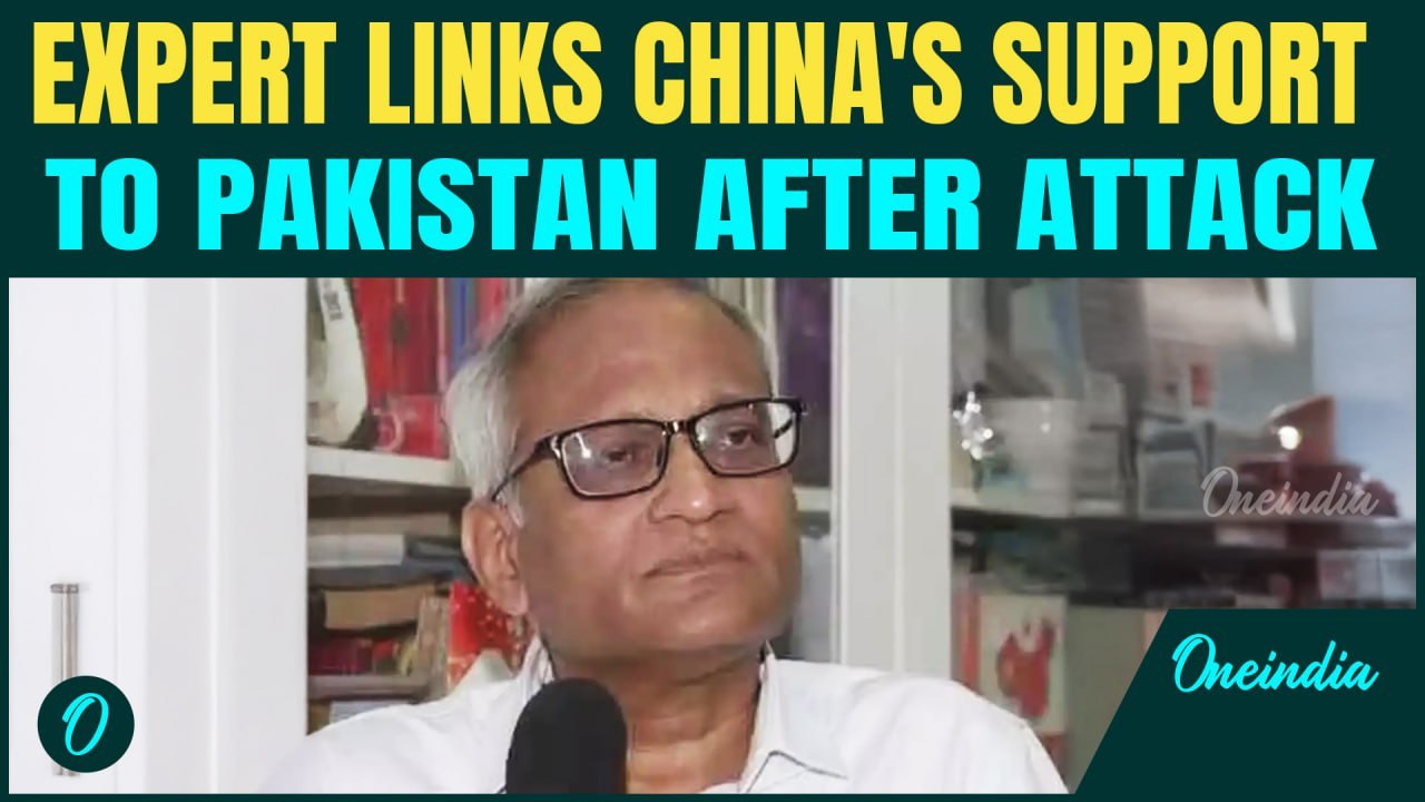 Foreign affairs expert links China’s direct support to Pakistan after deadly Pahalgam terror attack