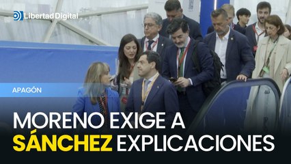Juanma Moreno exige a Sánchez "explicaciones convincentes" y que asuma responsabilidades por el apagón