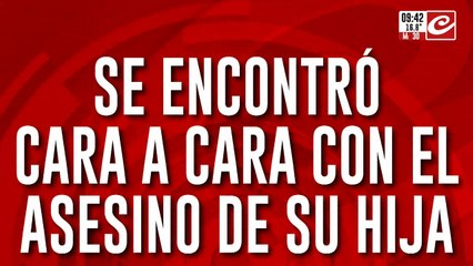 Policía femicida: fue a denunciar el crimen de su hija y se encontró con el asesino