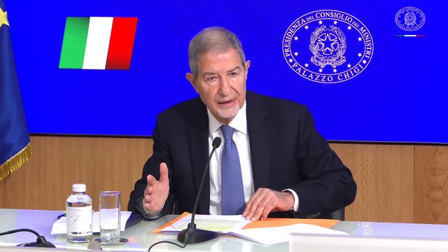 Roma - Conferenza stampa del Consiglio dei Ministri n. 126 (30.04.25)