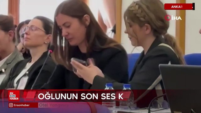 TBMM Kartalkaya Kayak Merkezindeki Otel Yangınını Araştırma Komisyonu’nda duygusal anlar