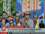 Barineses acompañan a los candidatos del GPPSB en el inicio de la campaña electoral