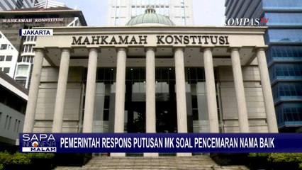 MK Larang Pemerintah Lapor Pencemaran Nama Baik Pakai UU ITE, Istana: akan Kami Jalankan