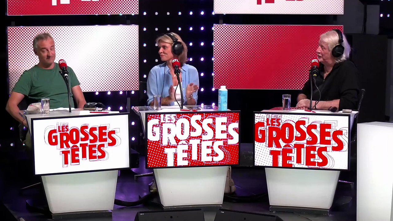 Les grosses têtes découvrent le nouvel album de Patrick Sébastien