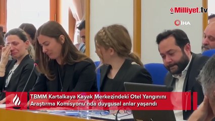 Kartalkaya Meclis Komisyonu'nda ağlatan ses kaydı! Anne anlattı: Keşke uyanmasaydı, keşke korkmasaydı