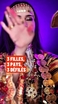 3 filles, 3 tenues, 3 pays